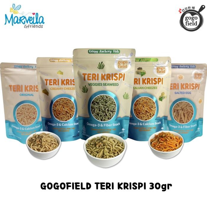 

IOI2 Gogofield Teri Crispy Non Msg / Mpasi Bayi / Teri Krispi / Snack Teri