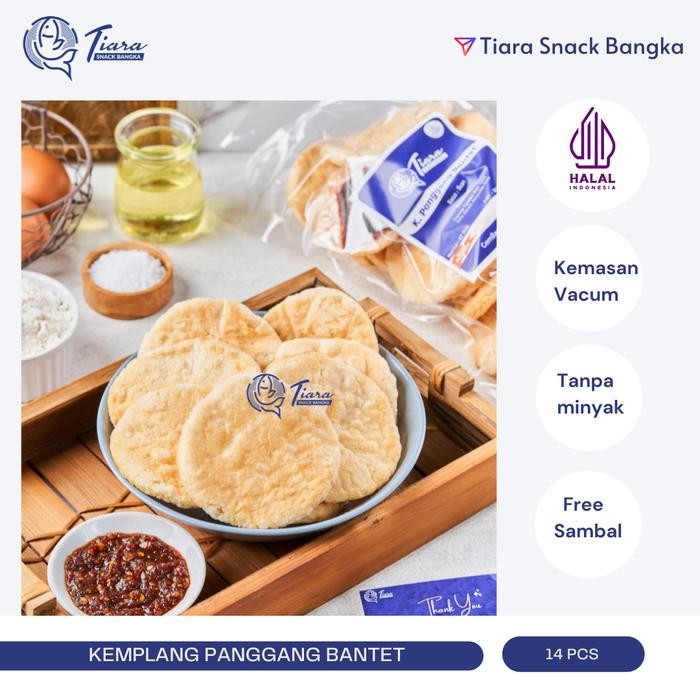 

IOI2 Kemplang Kerupuk Panggang Bantet Super Asli Ikan Tenggiri By Tiara Snack Bangka