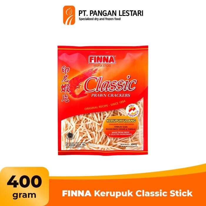 

IOI2 Finna Kerupuk Udang Classic Stick 400 Gr