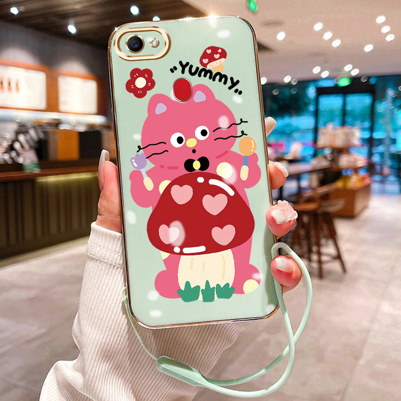 Casing Hp Untuk OPPO F7 F5 F5 Youth Case Casing Graffiti kartun HP Cesing Silikon Softcase disepuh t