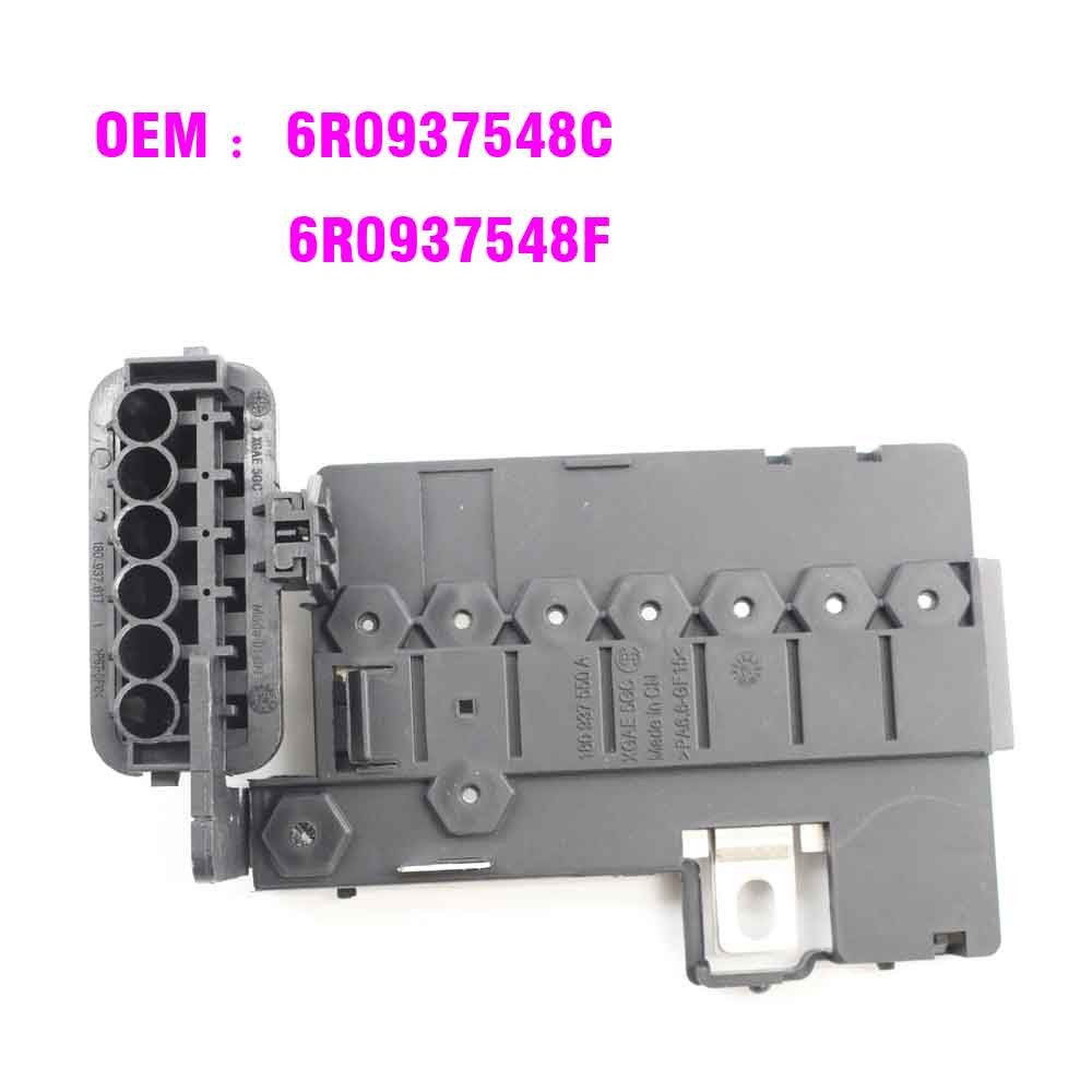 6R0937548C 6R0937548F Battery Terminal Fuse Box Socket Holder For VW