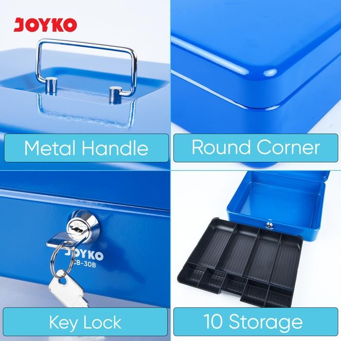 

JOYKO BRANKAS UANG CASH BOX KOTAK UANG KAS CB-30B