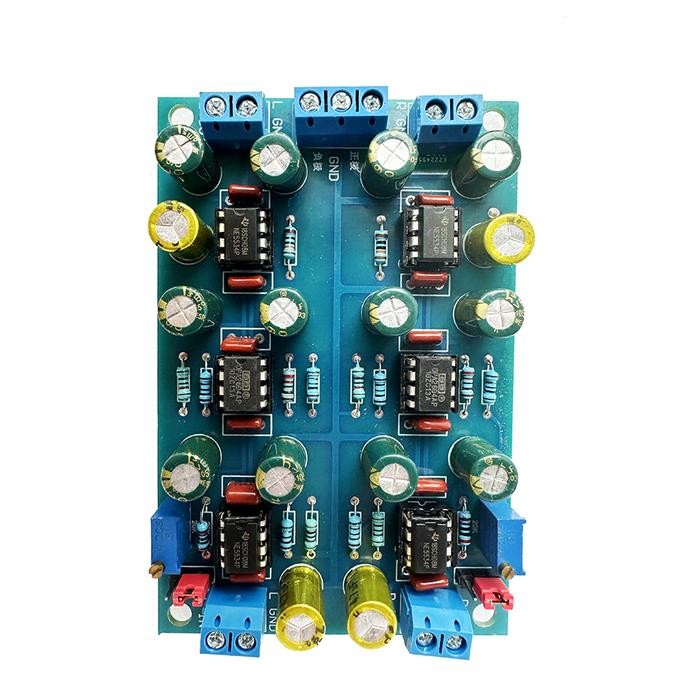 

HIFI CLASS A POWER AMPLIFIER OPA2604+NE5534 OP AMP PREAMP TONE BOARD REFER TO MBL6010 DC12V-15V