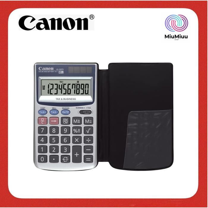 

KALKULATOR POCKET CANON LS-153TS CALCULATOR LAYAR BESAR
