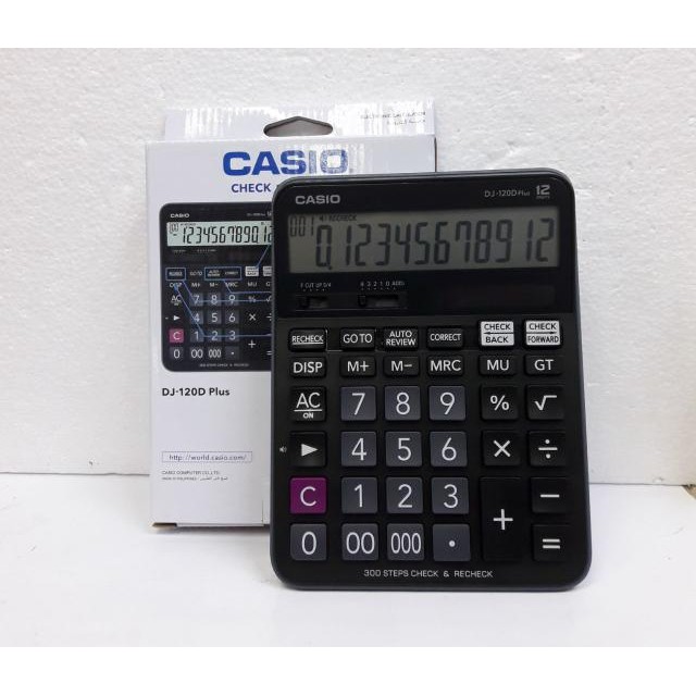 

CASIO CALCULATOR DJ-120 D
