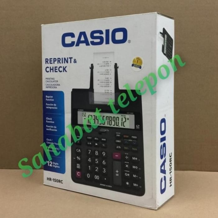 

CALCULATOR CASIO HR-150RC