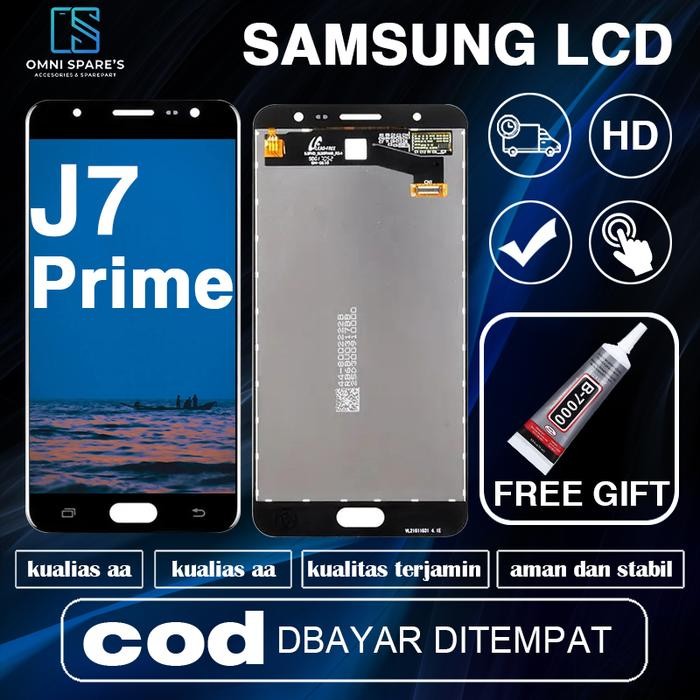 ORIGINAL 100% LCD Samsung J7 PRIME/G6100 FULLSET TOUCHSCREEN /HD ORI