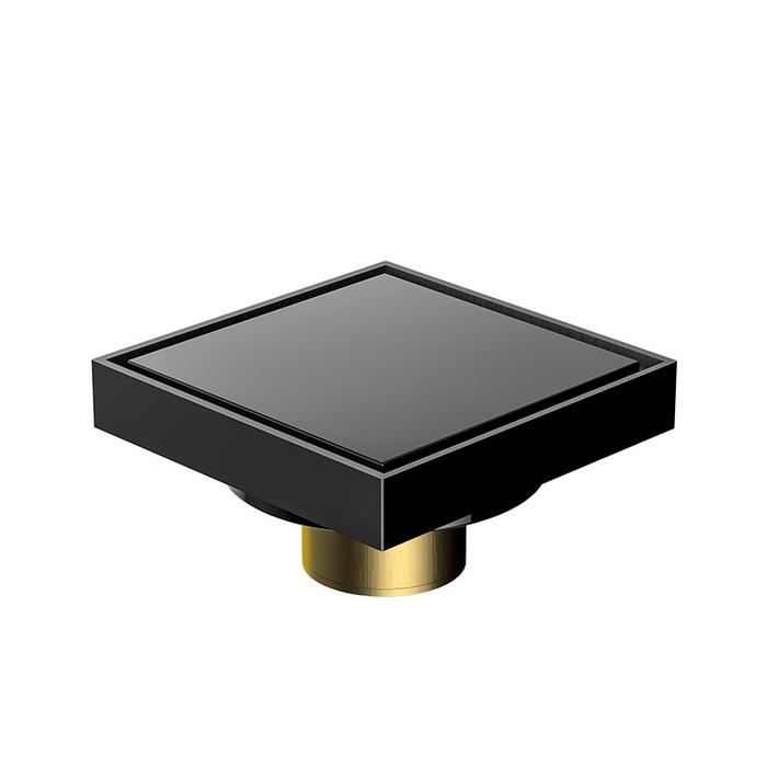 Floor Drain Stainless Steel - Hitam