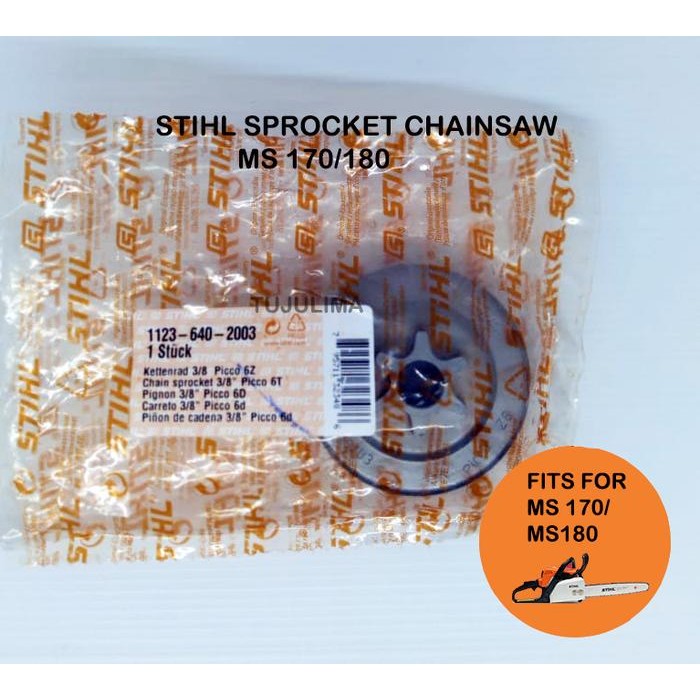 STIHL SPROCKET MS-180 senso chainsaw ms180