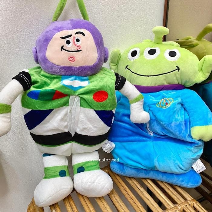 

Tempat Tissue Alien Buzz Dumbo Lotso Pooh Dino Stitch Bulu Halus Tissue Gantung Mobil Karakter Lucu