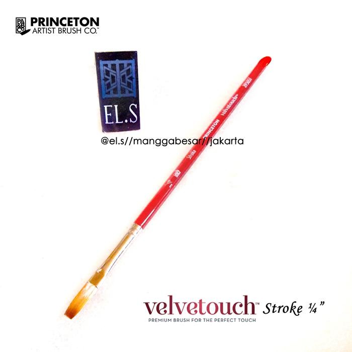 

Princeton Velvetouch Brush Stroke 1/4" ( Kuas Lukis )