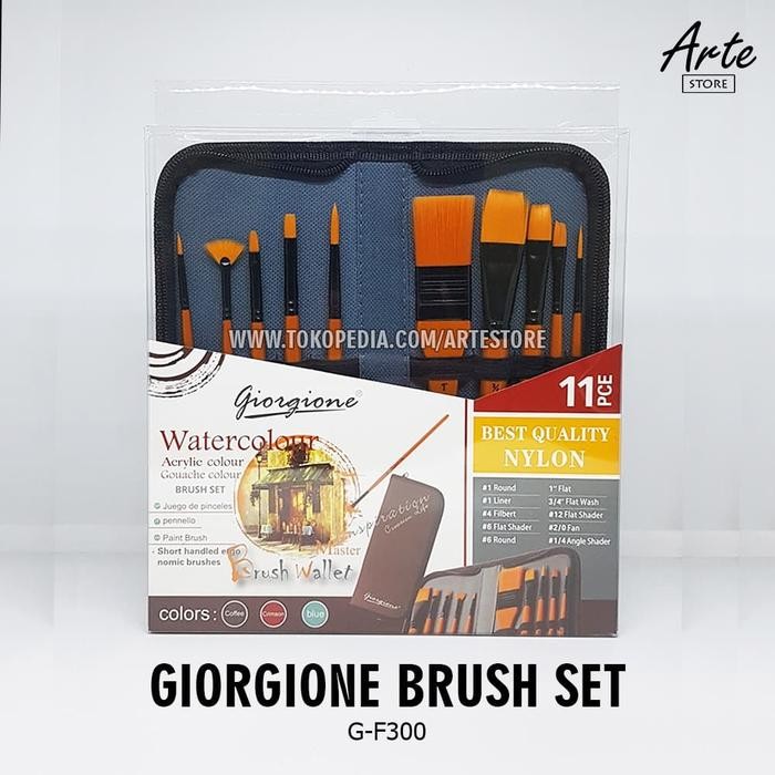 

Kuas Lukis Giorgione Set Isi 10 Pcs