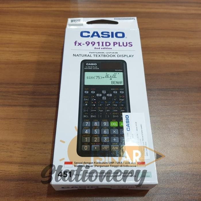 

Kalkulator Scientific Casio Fx 991Id Plus 2