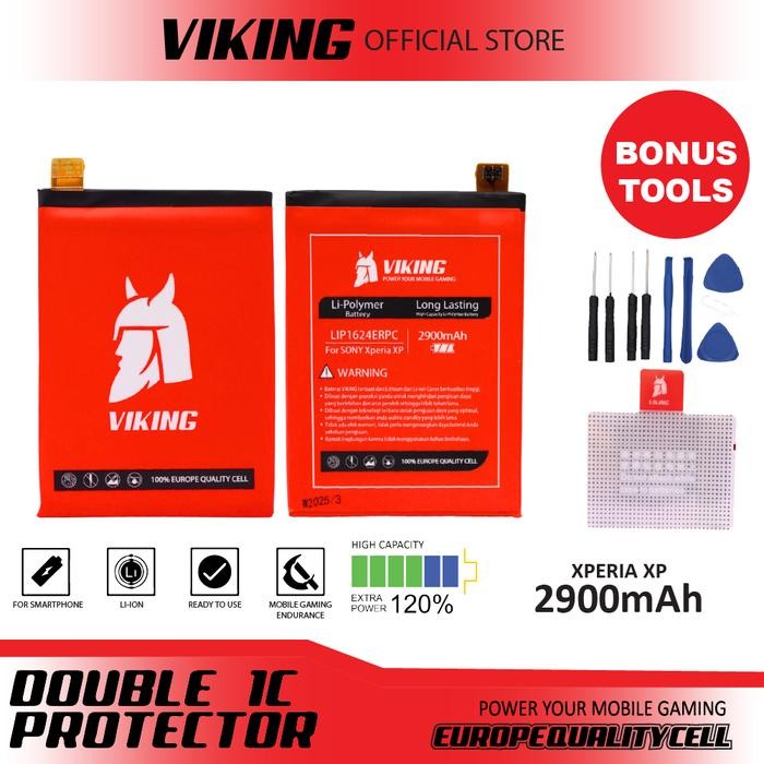 VIKING Baterai Sony Xperia X Performance F8131 F8132 Double Power