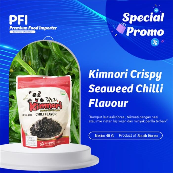 

3YC3 Kimnori Korean Cripsy Seaweed Chilli Flavour 40Gr