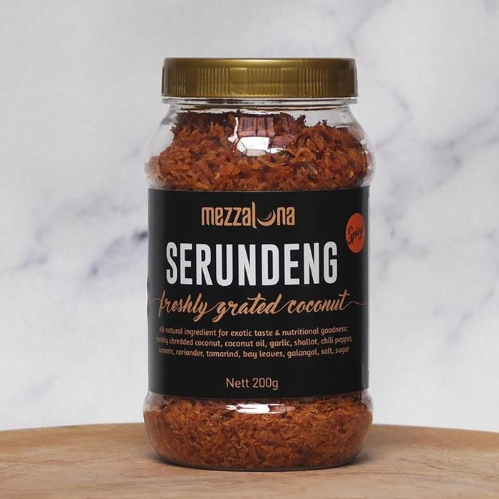 

3YC3 Serundeng Kelapa Pedas Mezzaluna Snack Organik 200G Tanpa Pengawet