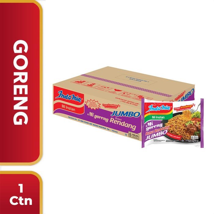 

H48Y Ctn - Indomie Goreng Rendang Jumbo 120 Gr