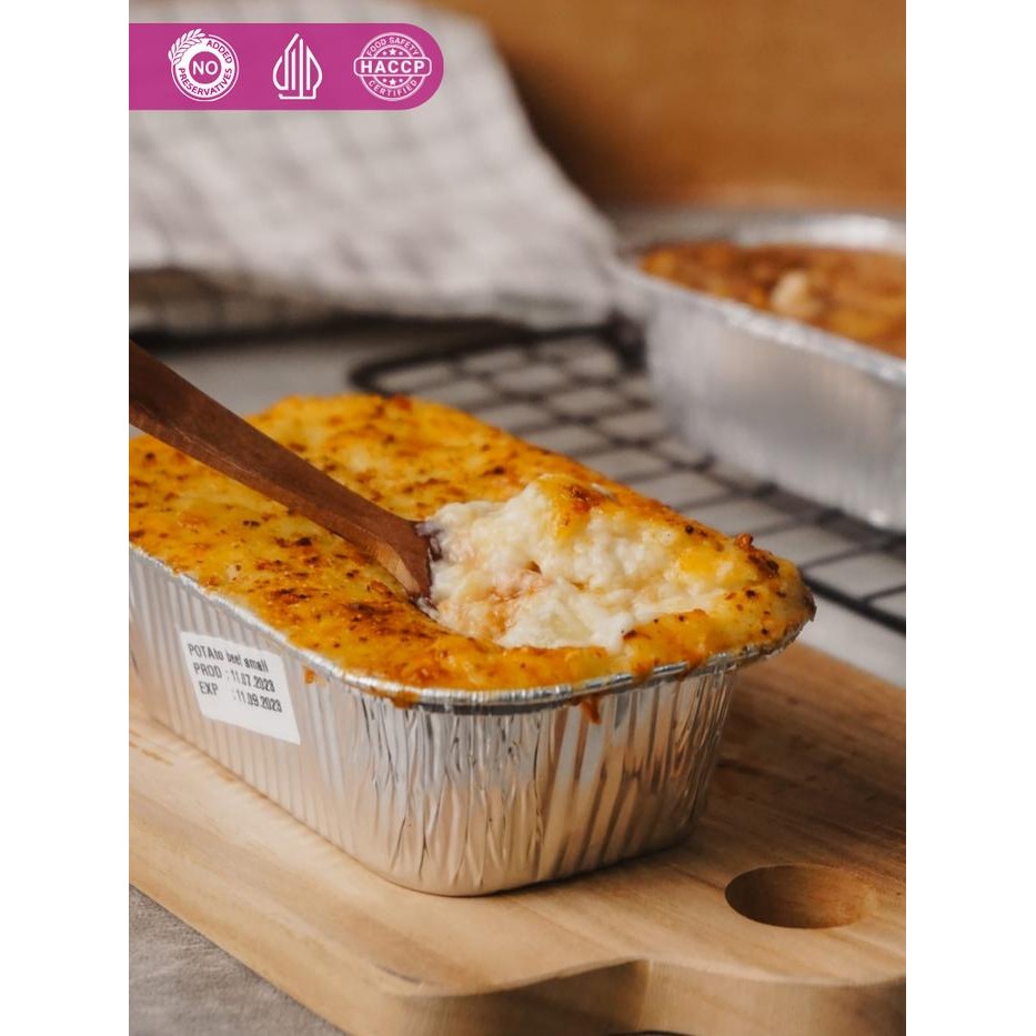 

H48Y Vegetarian Lasagna Misol Fresh Daily-Baked (Gosend / Grab Only)