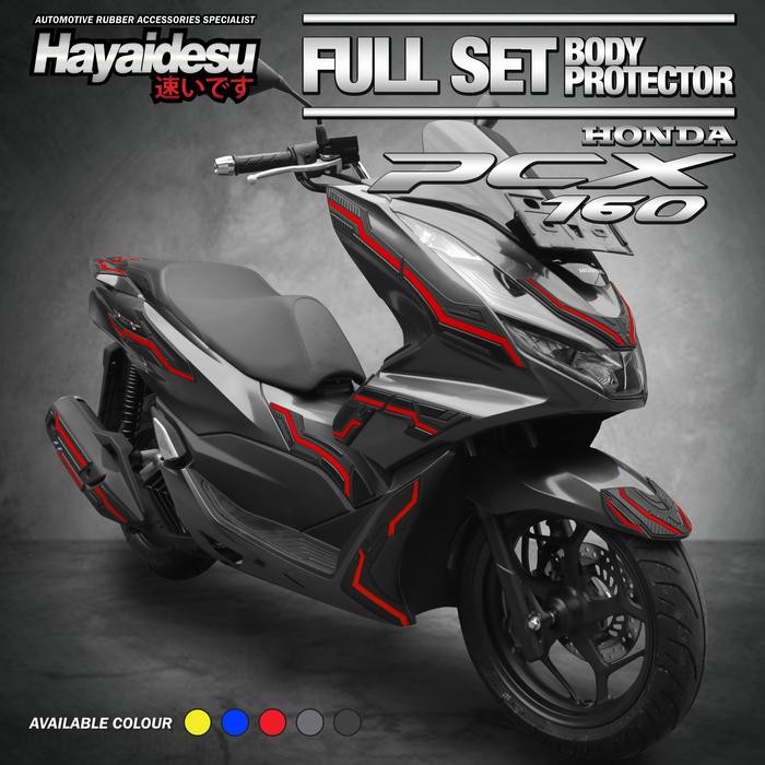 Pcx 160 Body Protector Full Set Cover Hayaidesu