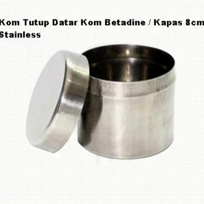 Kom Tutup Rata / Dressing Jar