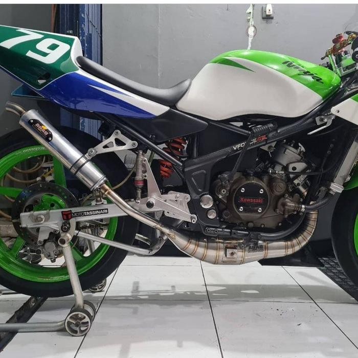 Knalpot Ahau Stenlis Ninja Rr/R