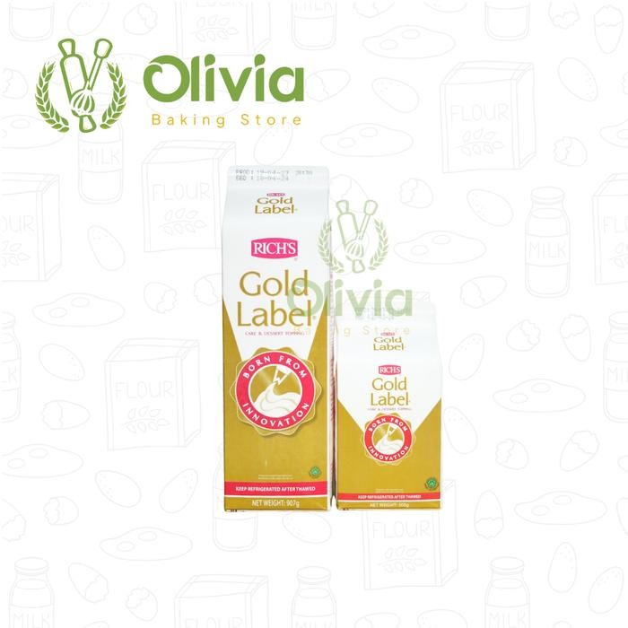 

RICHS Rich's GOLD LABEL Whipping Cream 500 gr Whip Topping Emas