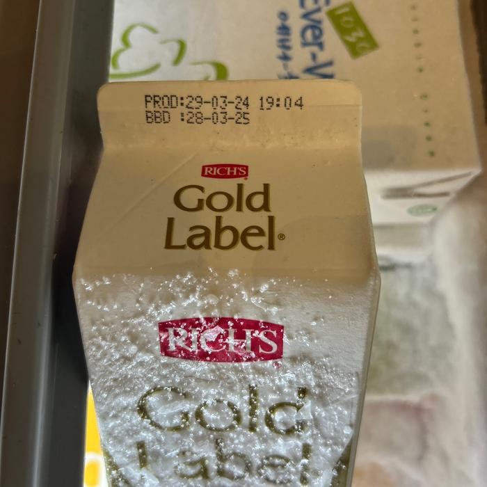 

RICH'S Gold Label Whipping Cream