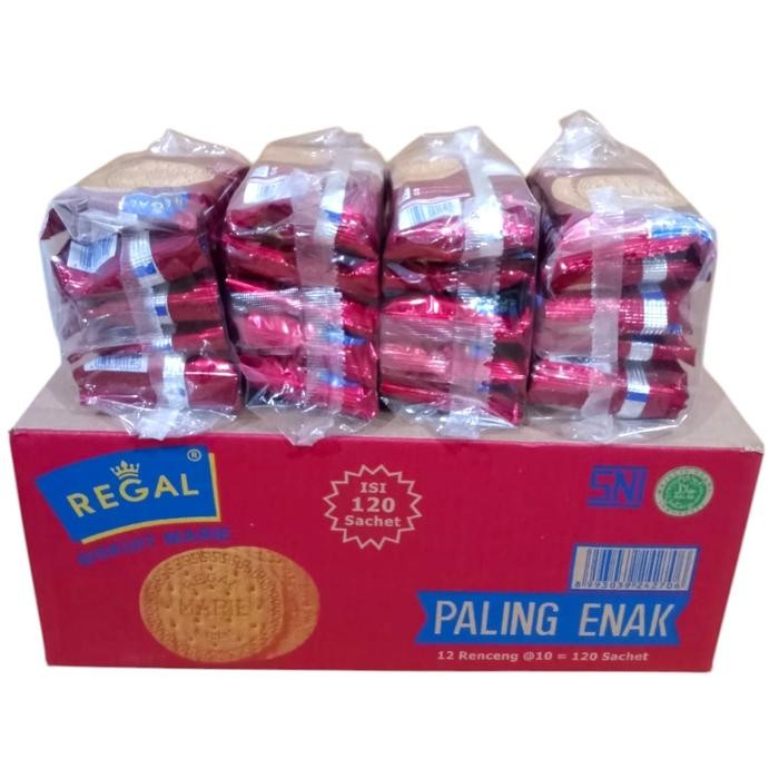 

Biskuit Regal Marie Marrie Biscuit 12 Renceng (1 Karton Dus)