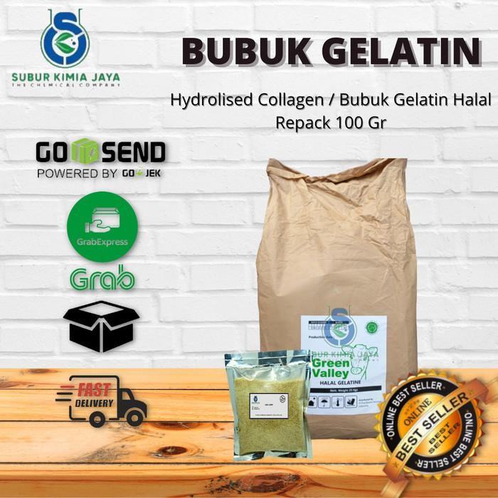 

Gelatin Bubuk Halal 100 GR / Aman Bagi Wajah dan Tubuh