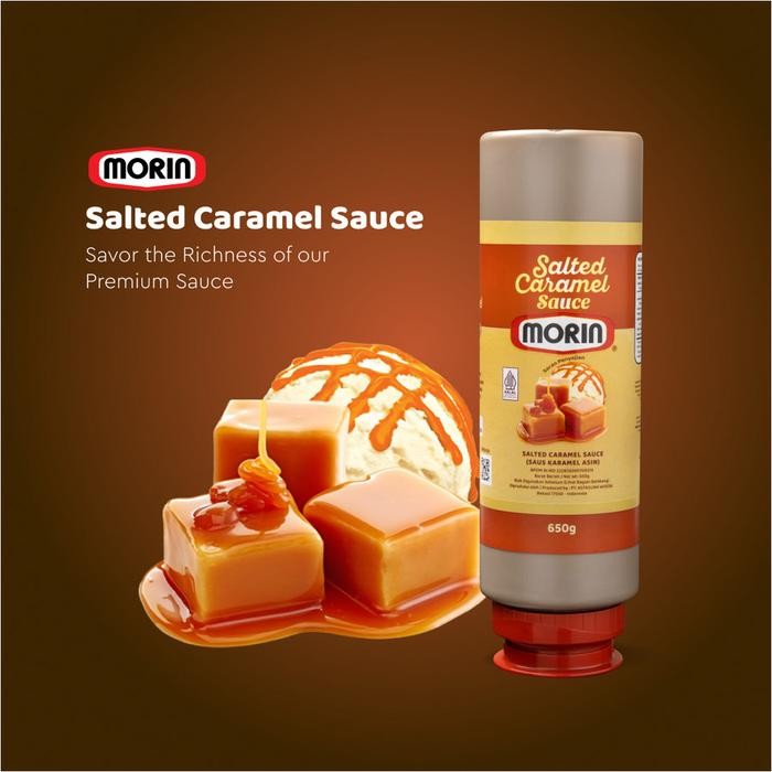 

Salted Caramel Morin / Chocolate Sauce Topping Minuman Morin Tube 650g