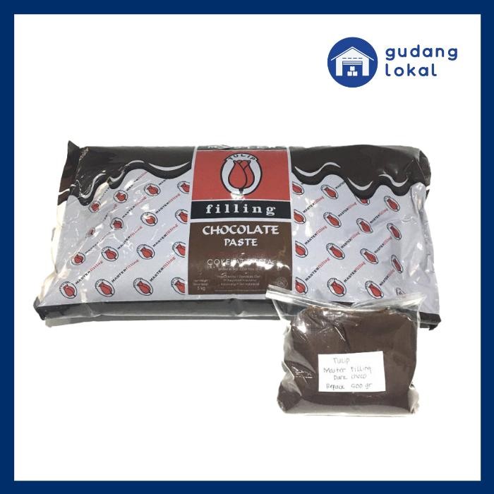 

TULIP MASTER FILLING DARK CHOCO REPACK 500 GR