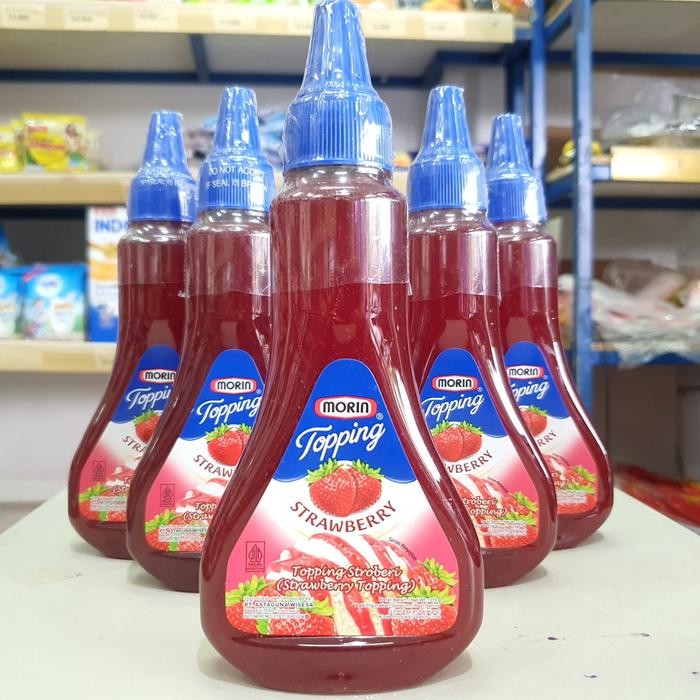 Morin Topping Strawberry 310Gr / Toping Strawberry Morin 310Gr / Strawberry Topping Morin