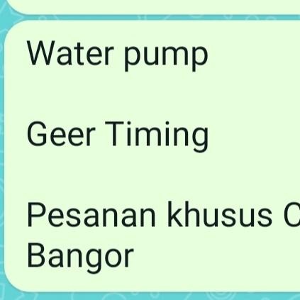 Water Pump Chevrolet Aveo Geer Timing Belt Chevrolet Aveo 2003-2009