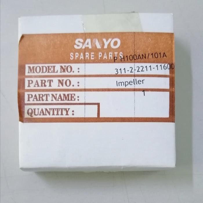 Spare part Pompa Air Sanyo Impeller PH-100AN