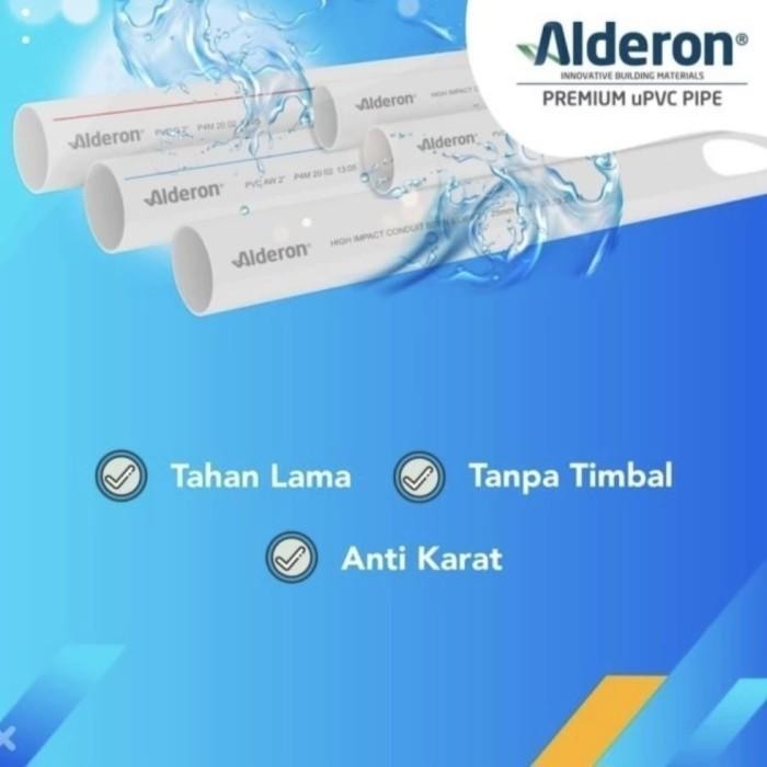 pipa paralon pvc 4" D ALDERON