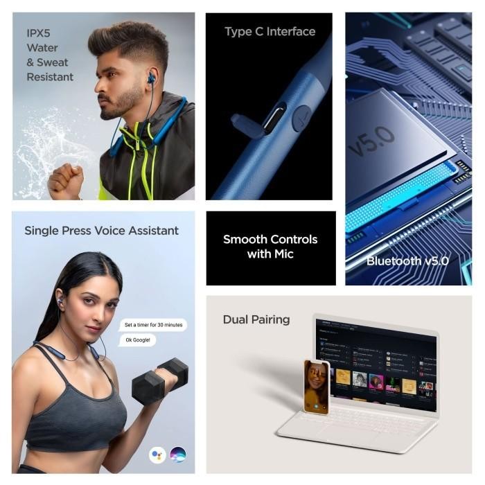 Qualcomm Aptx Hd Boat Rockerz 335 Headset Bluetooth Earphone Wireless