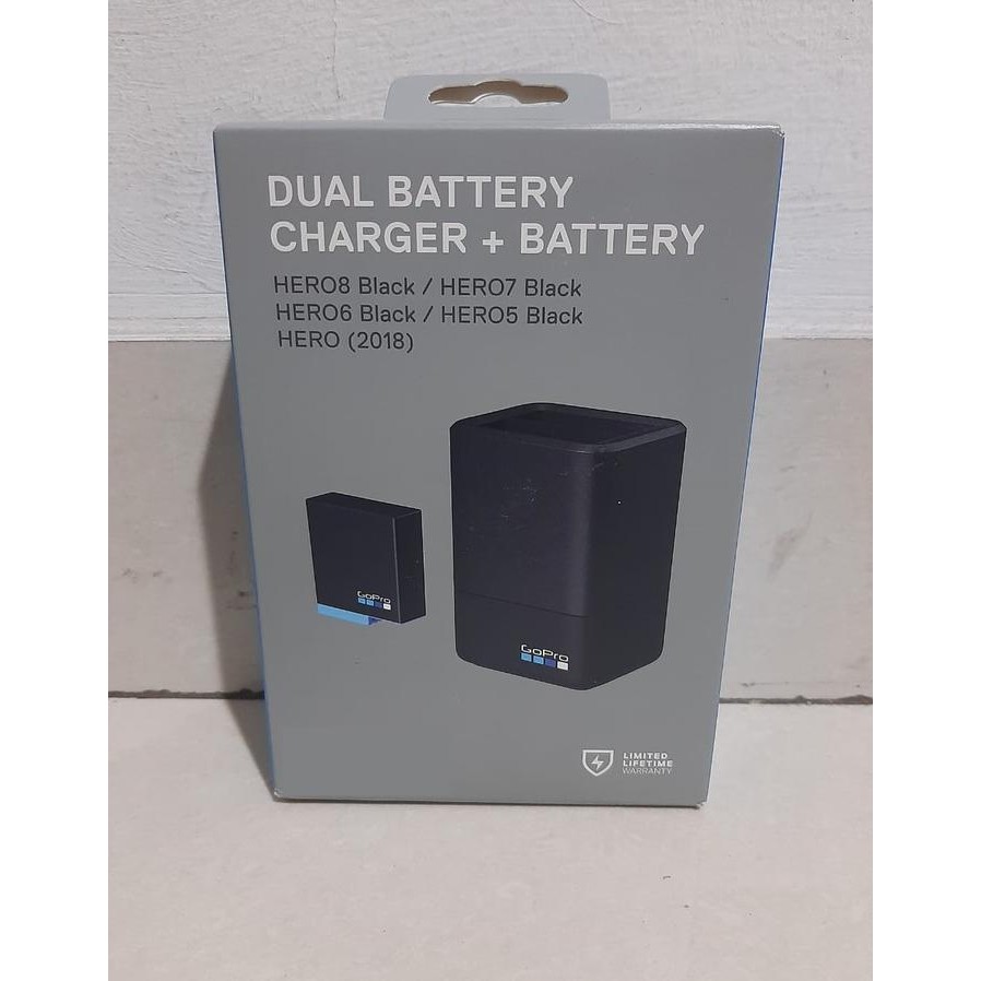 Gopro Hero 8 Dual Charger +1 Battery