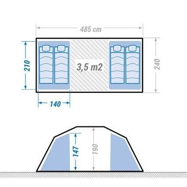 Tenda Touring Tourer Camping Kemah Tent Motor Gede Big Bike Moge Tent