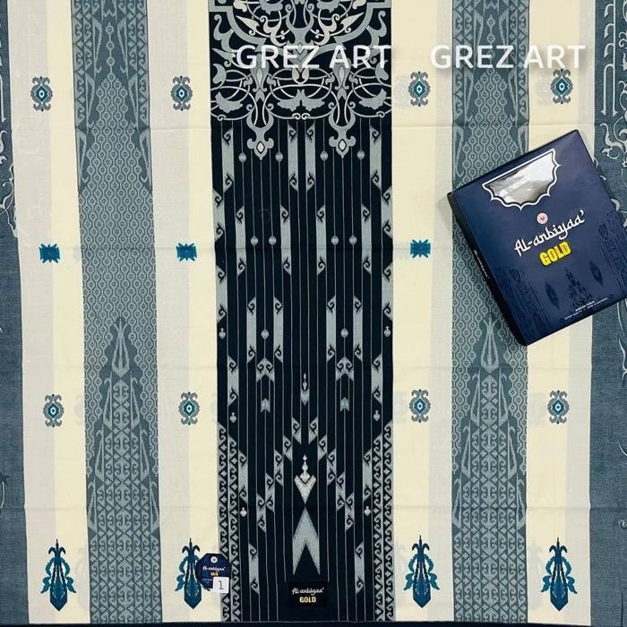 ASLI Sarung Al aiya' GOLD Motif BHS Sarung Santri Dewasa Seragam READY STOCK