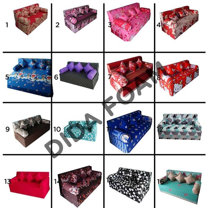Sofabed Inoac Eon D.23 200 X 160 X 10 Kursi Sofa Kasur Busa Lipat No 2
