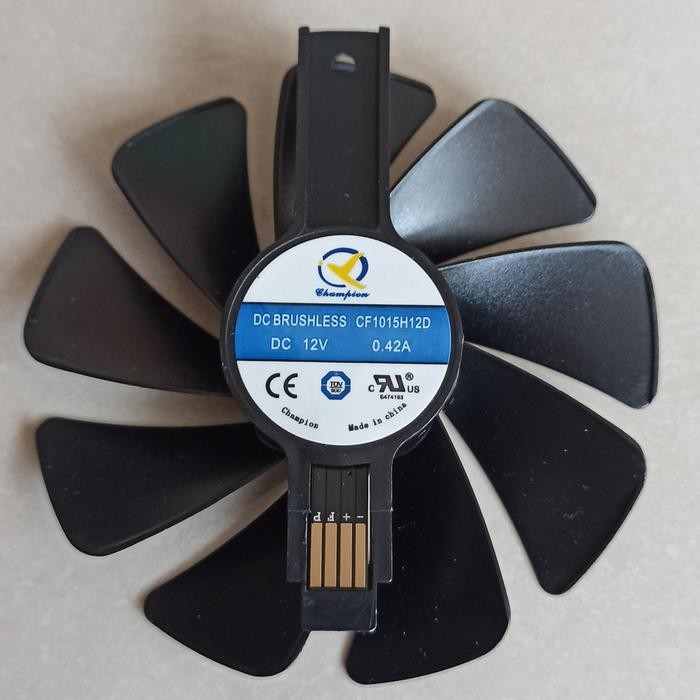 Gercep Cooler Fan Sapphire Nitro Rx470,Rx480,Rx570,Rx580 4Gb/8Gb