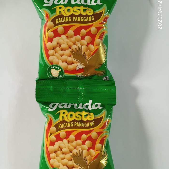 

ROSTA GARUDA KACANG PANGGANG ECER 1500 RENCENG ISI 10 BKS