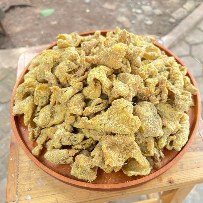

KERIPIK KULIT AYAM CRISPY 1 KG / 500 GRAM / 250 GRAM