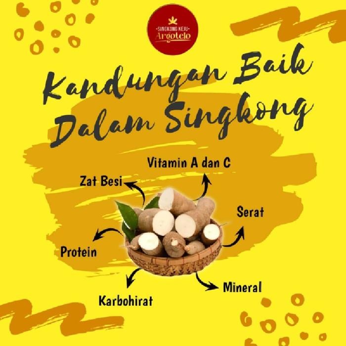 

SINGKONG KEJU ARGOTELO ASLI SALATIGA EMPUK KUALITAS SAMA D9 D-9 FROZEN