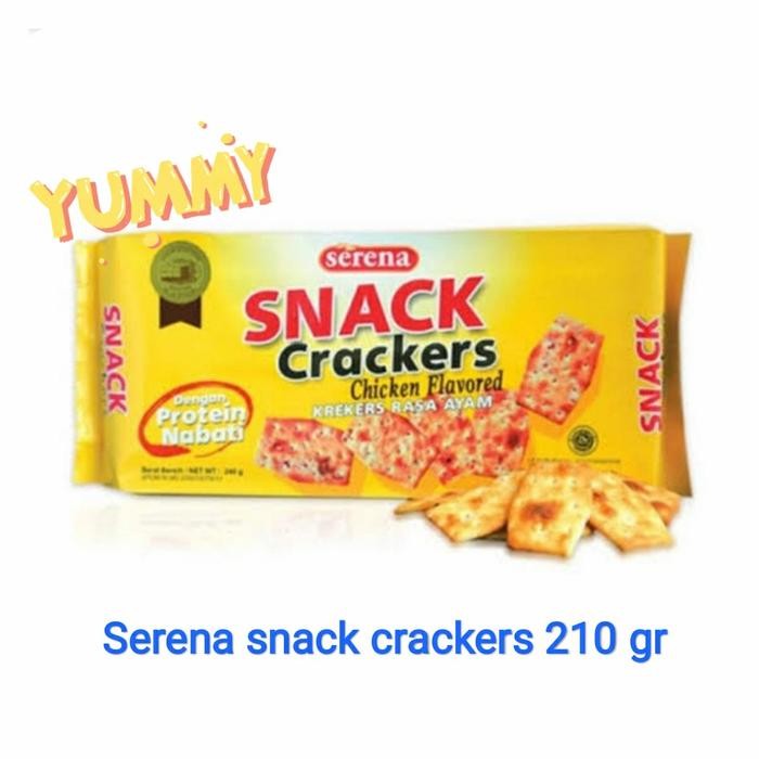 

SERENA SNACK CRACKERS CHICKEN FLAVORED PER BUNGKUS