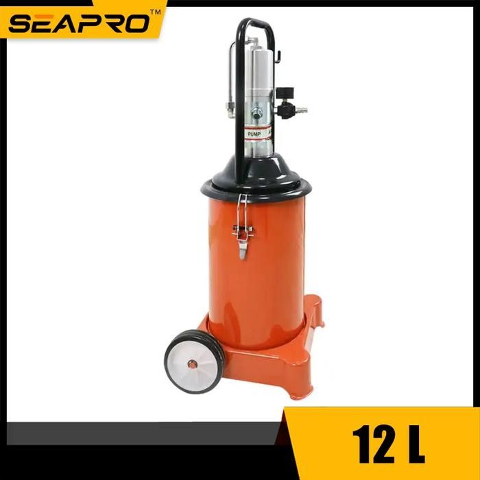 Terpopuler Manual Pneumatic Grease Gun Pump Lubricator Air Grease Pump 12/20L