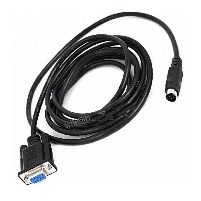 KABEL SERIAL RS232 DB9 PIN FEMALE to 9 PIN MINI DIN MALE ASSEMBLY 2 M