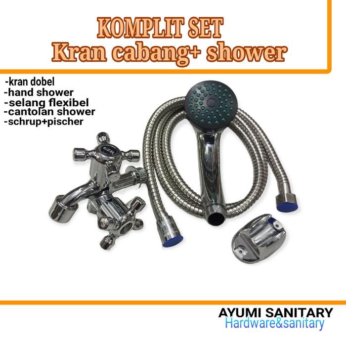 Paloma Vone - Kran Shower Cabang Komplit