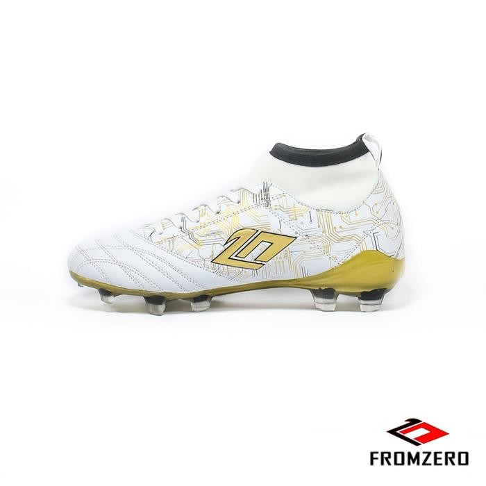 Lotto Sproty - Sepatu Bola Starkia Baltic Booth In White Gold Original 34 - 44