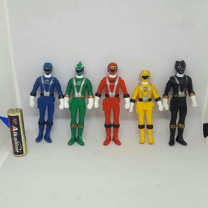 figure vinyl mini rhs goonger set 5pcs